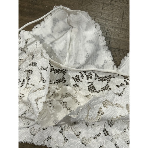 Women's Intimately Free People Lacey Lace Brami Bralette Sz Medium EC - Picture 6 of 7